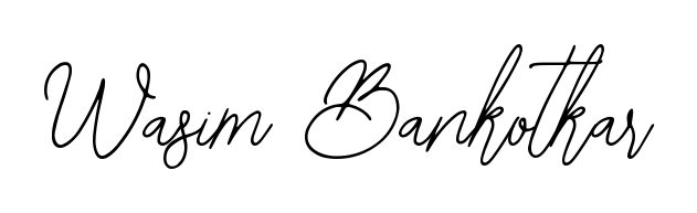 How to Draw Wasim Bankotkar signature style? Bearetta-2O07w is a latest design signature styles for name Wasim Bankotkar. Wasim Bankotkar signature style 12 images and pictures png