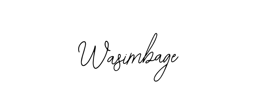 Make a short Wasimbage signature style. Manage your documents anywhere anytime using Bearetta-2O07w. Create and add eSignatures, submit forms, share and send files easily. Wasimbage signature style 12 images and pictures png