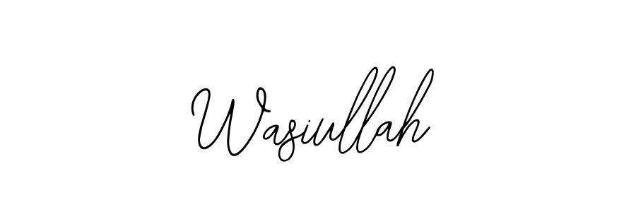 Make a beautiful signature design for name Wasiullah. With this signature (Bearetta-2O07w) style, you can create a handwritten signature for free. Wasiullah signature style 12 images and pictures png