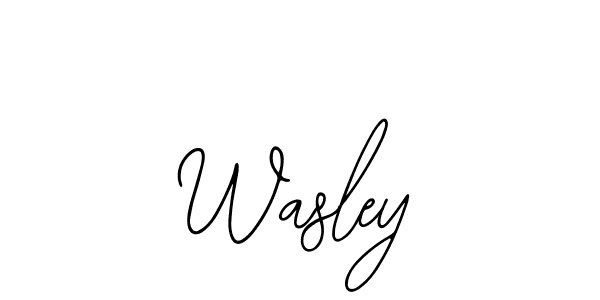 Design your own signature with our free online signature maker. With this signature software, you can create a handwritten (Bearetta-2O07w) signature for name Wasley. Wasley signature style 12 images and pictures png