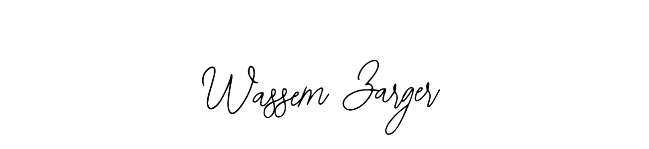 Use a signature maker to create a handwritten signature online. With this signature software, you can design (Bearetta-2O07w) your own signature for name Wassem Zarger. Wassem Zarger signature style 12 images and pictures png