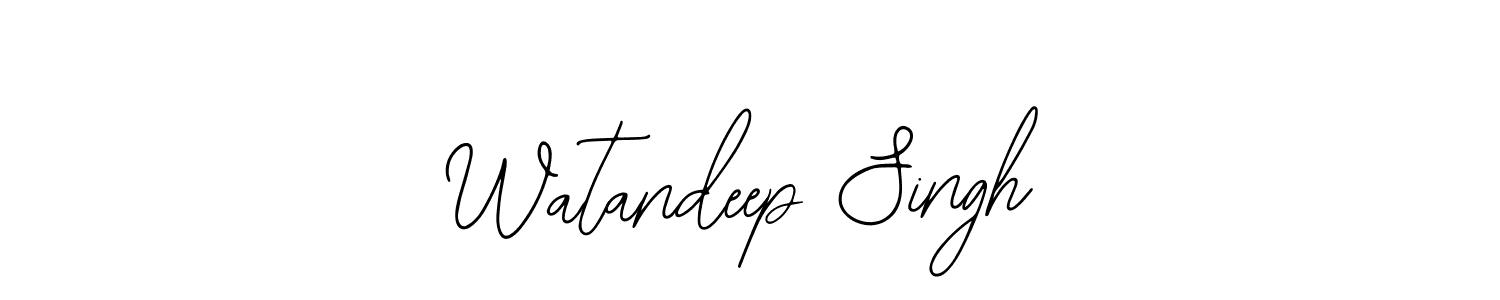 Make a beautiful signature design for name Watandeep Singh. Use this online signature maker to create a handwritten signature for free. Watandeep Singh signature style 12 images and pictures png
