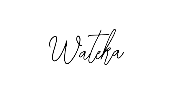 Also You can easily find your signature by using the search form. We will create Wateka name handwritten signature images for you free of cost using Bearetta-2O07w sign style. Wateka signature style 12 images and pictures png