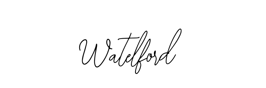 Make a beautiful signature design for name Watelford. With this signature (Bearetta-2O07w) style, you can create a handwritten signature for free. Watelford signature style 12 images and pictures png