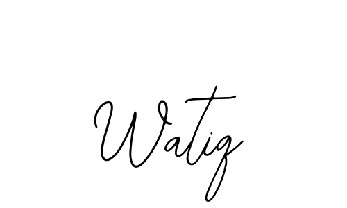 Create a beautiful signature design for name Watiq. With this signature (Bearetta-2O07w) fonts, you can make a handwritten signature for free. Watiq signature style 12 images and pictures png