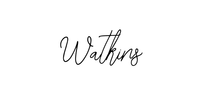 Watkins stylish signature style. Best Handwritten Sign (Bearetta-2O07w) for my name. Handwritten Signature Collection Ideas for my name Watkins. Watkins signature style 12 images and pictures png