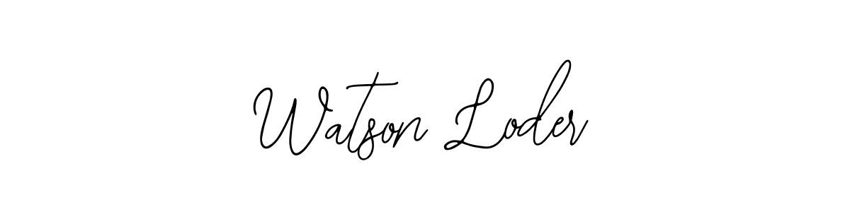 You can use this online signature creator to create a handwritten signature for the name Watson Loder. This is the best online autograph maker. Watson Loder signature style 12 images and pictures png