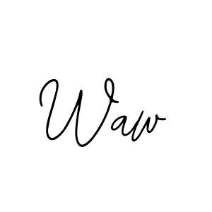 Waw stylish signature style. Best Handwritten Sign (Bearetta-2O07w) for my name. Handwritten Signature Collection Ideas for my name Waw. Waw signature style 12 images and pictures png