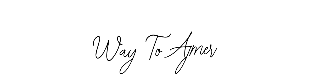 Similarly Bearetta-2O07w is the best handwritten signature design. Signature creator online .You can use it as an online autograph creator for name Way To Ajmer. Way To Ajmer signature style 12 images and pictures png