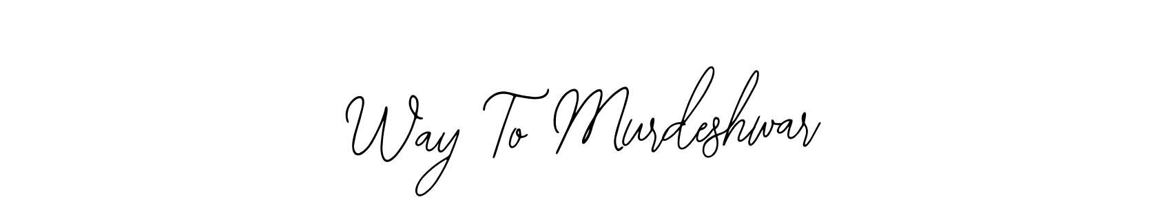 Also You can easily find your signature by using the search form. We will create Way To Murdeshwar name handwritten signature images for you free of cost using Bearetta-2O07w sign style. Way To Murdeshwar signature style 12 images and pictures png