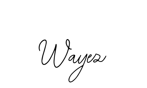 if you are searching for the best signature style for your name Wayez. so please give up your signature search. here we have designed multiple signature styles  using Bearetta-2O07w. Wayez signature style 12 images and pictures png