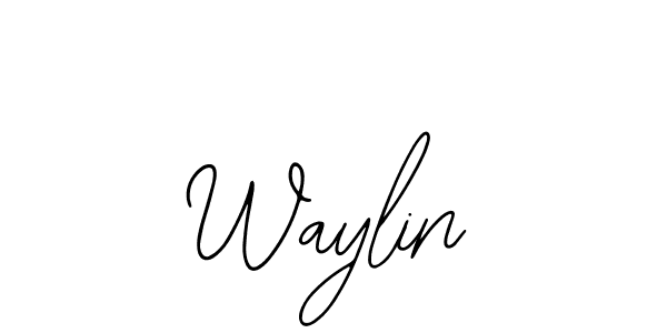 Make a beautiful signature design for name Waylin. Use this online signature maker to create a handwritten signature for free. Waylin signature style 12 images and pictures png