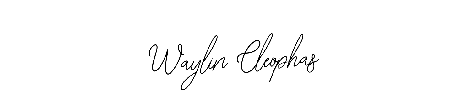 Make a beautiful signature design for name Waylin Cleophas. Use this online signature maker to create a handwritten signature for free. Waylin Cleophas signature style 12 images and pictures png