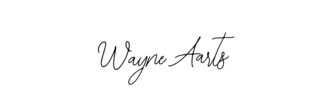 How to make Wayne Aarts name signature. Use Bearetta-2O07w style for creating short signs online. This is the latest handwritten sign. Wayne Aarts signature style 12 images and pictures png