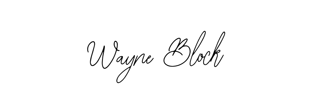 Also You can easily find your signature by using the search form. We will create Wayne Block name handwritten signature images for you free of cost using Bearetta-2O07w sign style. Wayne Block signature style 12 images and pictures png