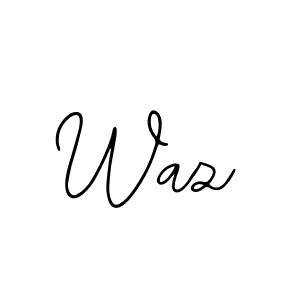 Create a beautiful signature design for name Waz. With this signature (Bearetta-2O07w) fonts, you can make a handwritten signature for free. Waz signature style 12 images and pictures png