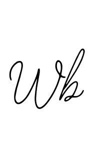 How to make Wb signature? Bearetta-2O07w is a professional autograph style. Create handwritten signature for Wb name. Wb signature style 12 images and pictures png