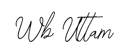 This is the best signature style for the Wb Uttam name. Also you like these signature font (Bearetta-2O07w). Mix name signature. Wb Uttam signature style 12 images and pictures png