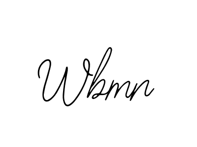 The best way (Bearetta-2O07w) to make a short signature is to pick only two or three words in your name. The name Wbmn include a total of six letters. For converting this name. Wbmn signature style 12 images and pictures png