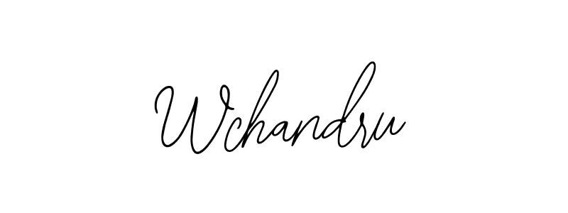 Here are the top 10 professional signature styles for the name Wchandru. These are the best autograph styles you can use for your name. Wchandru signature style 12 images and pictures png