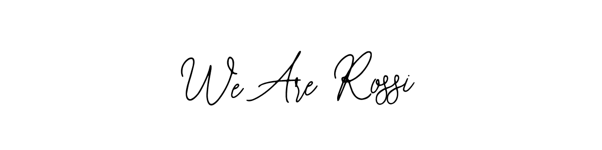 Make a beautiful signature design for name We Are Rossi. Use this online signature maker to create a handwritten signature for free. We Are Rossi signature style 12 images and pictures png