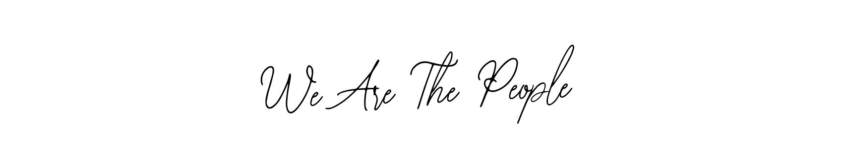 Make a beautiful signature design for name We Are The People. With this signature (Bearetta-2O07w) style, you can create a handwritten signature for free. We Are The People signature style 12 images and pictures png
