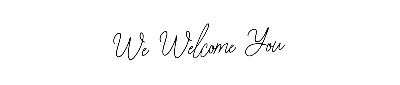 Make a beautiful signature design for name We Welcome You. Use this online signature maker to create a handwritten signature for free. We Welcome You signature style 12 images and pictures png