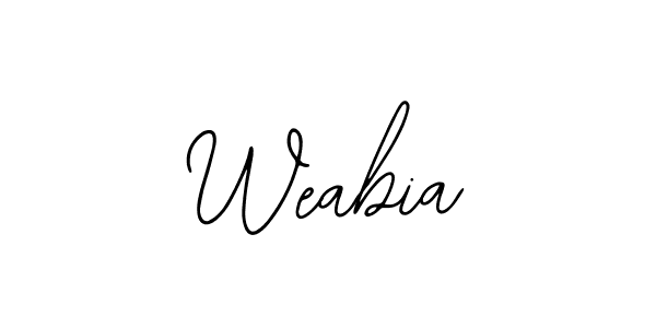 You can use this online signature creator to create a handwritten signature for the name Weabia. This is the best online autograph maker. Weabia signature style 12 images and pictures png