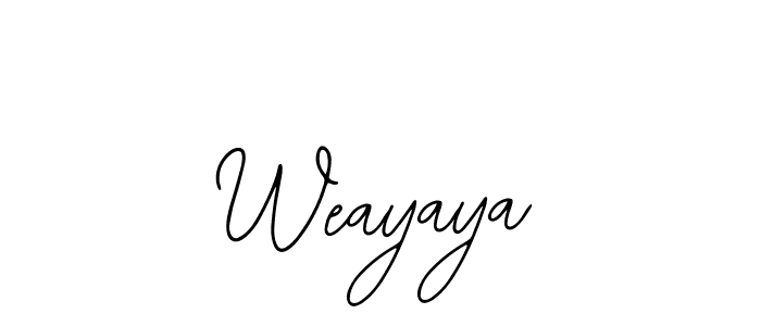 Make a beautiful signature design for name Weayaya. Use this online signature maker to create a handwritten signature for free. Weayaya signature style 12 images and pictures png