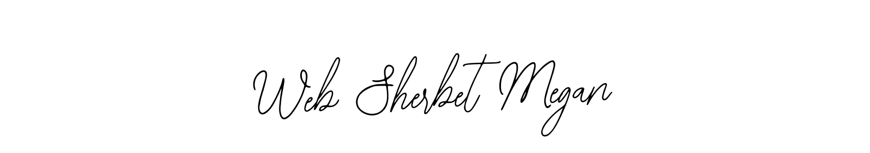 How to Draw Web Sherbet Megan signature style? Bearetta-2O07w is a latest design signature styles for name Web Sherbet Megan. Web Sherbet Megan signature style 12 images and pictures png