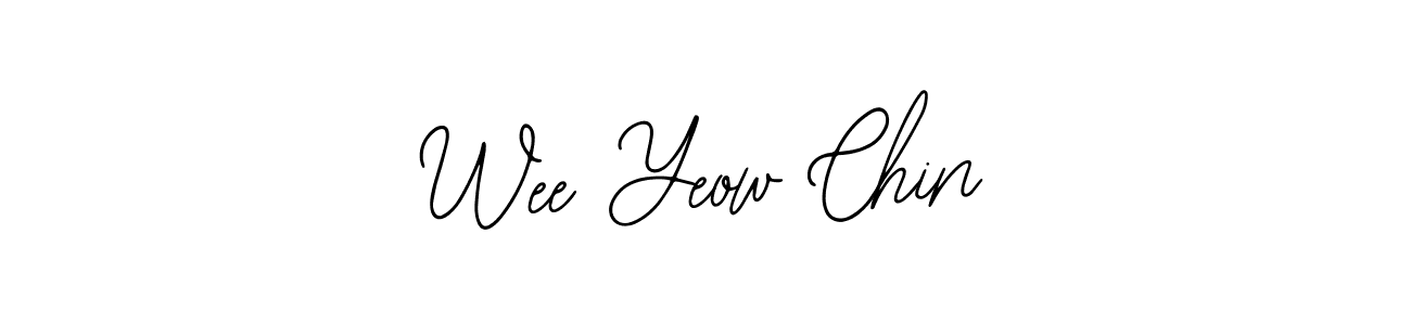 This is the best signature style for the Wee Yeow Chin name. Also you like these signature font (Bearetta-2O07w). Mix name signature. Wee Yeow Chin signature style 12 images and pictures png