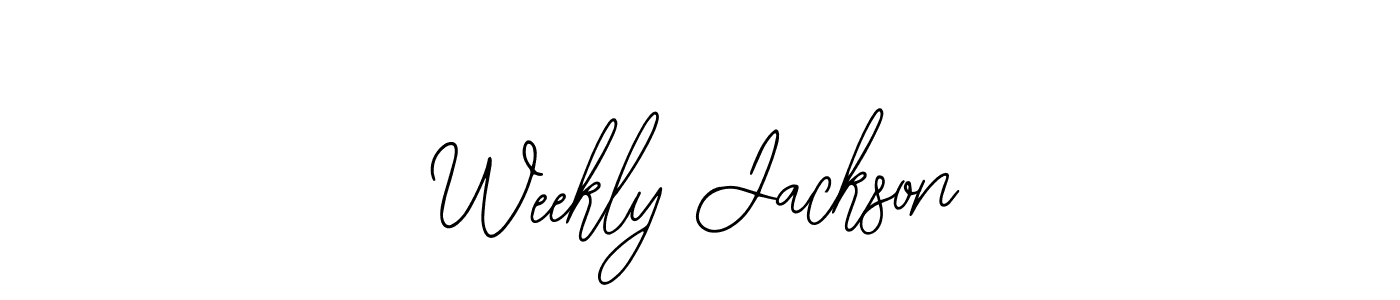 Best and Professional Signature Style for Weekly Jackson. Bearetta-2O07w Best Signature Style Collection. Weekly Jackson signature style 12 images and pictures png