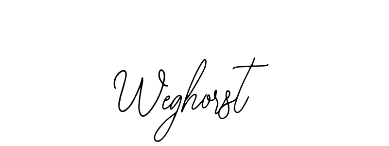 Make a beautiful signature design for name Weghorst. With this signature (Bearetta-2O07w) style, you can create a handwritten signature for free. Weghorst signature style 12 images and pictures png