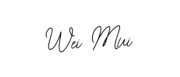 Once you've used our free online signature maker to create your best signature Bearetta-2O07w style, it's time to enjoy all of the benefits that Wei Mui name signing documents. Wei Mui signature style 12 images and pictures png