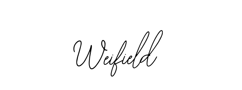 How to make Weifield signature? Bearetta-2O07w is a professional autograph style. Create handwritten signature for Weifield name. Weifield signature style 12 images and pictures png