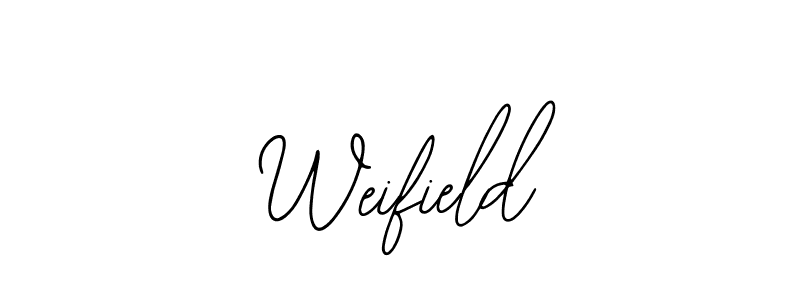 How to make Weifield signature? Bearetta-2O07w is a professional autograph style. Create handwritten signature for Weifield name. Weifield signature style 12 images and pictures png