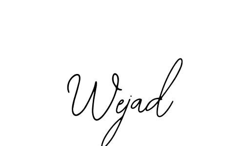 if you are searching for the best signature style for your name Wejad. so please give up your signature search. here we have designed multiple signature styles  using Bearetta-2O07w. Wejad signature style 12 images and pictures png