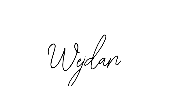 Wejdan stylish signature style. Best Handwritten Sign (Bearetta-2O07w) for my name. Handwritten Signature Collection Ideas for my name Wejdan. Wejdan signature style 12 images and pictures png