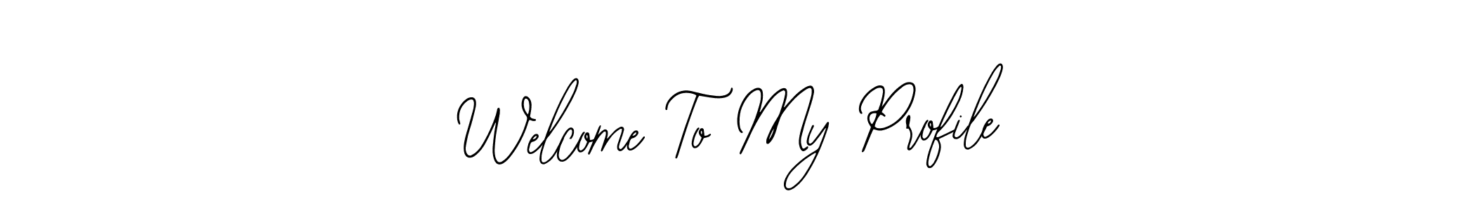 It looks lik you need a new signature style for name Welcome To My Profile. Design unique handwritten (Bearetta-2O07w) signature with our free signature maker in just a few clicks. Welcome To My Profile signature style 12 images and pictures png