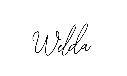 This is the best signature style for the Welda name. Also you like these signature font (Bearetta-2O07w). Mix name signature. Welda signature style 12 images and pictures png