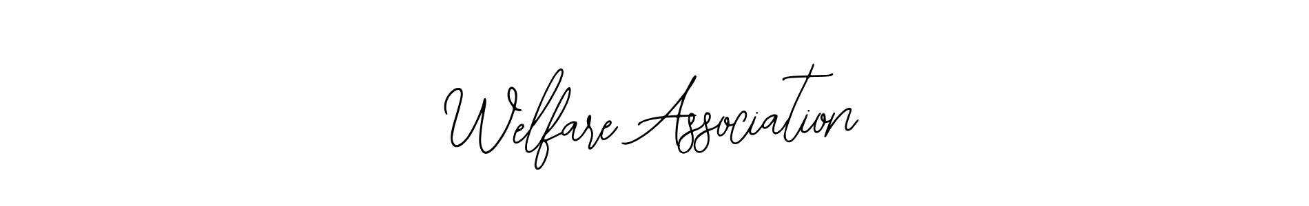 It looks lik you need a new signature style for name Welfare Association. Design unique handwritten (Bearetta-2O07w) signature with our free signature maker in just a few clicks. Welfare Association signature style 12 images and pictures png