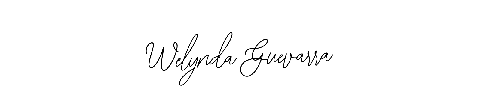 Use a signature maker to create a handwritten signature online. With this signature software, you can design (Bearetta-2O07w) your own signature for name Welynda Guevarra. Welynda Guevarra signature style 12 images and pictures png