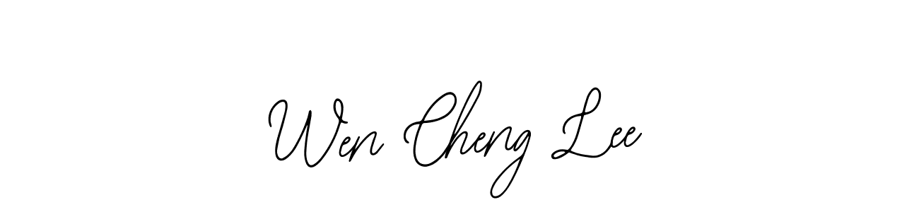 Best and Professional Signature Style for Wen Cheng Lee. Bearetta-2O07w Best Signature Style Collection. Wen Cheng Lee signature style 12 images and pictures png