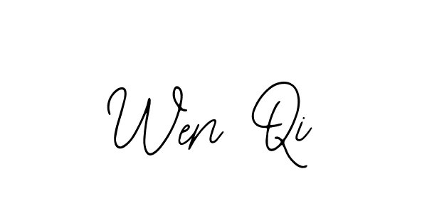 Make a beautiful signature design for name Wen Qi. Use this online signature maker to create a handwritten signature for free. Wen Qi signature style 12 images and pictures png