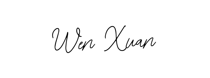 Best and Professional Signature Style for Wen Xuan. Bearetta-2O07w Best Signature Style Collection. Wen Xuan signature style 12 images and pictures png