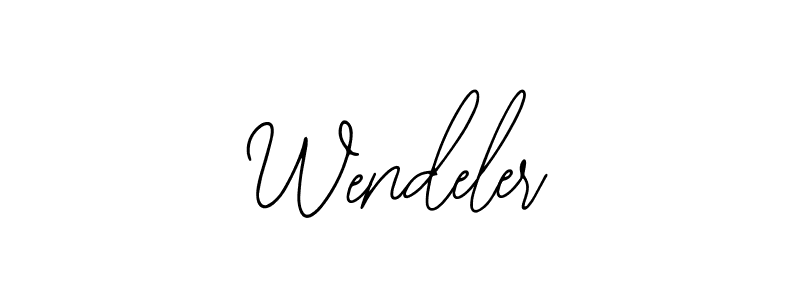 if you are searching for the best signature style for your name Wendeler. so please give up your signature search. here we have designed multiple signature styles  using Bearetta-2O07w. Wendeler signature style 12 images and pictures png