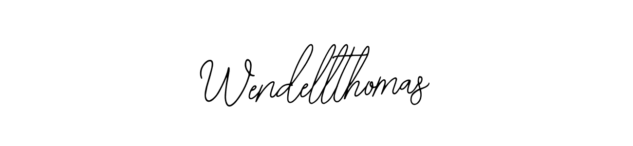 It looks lik you need a new signature style for name Wendellthomas. Design unique handwritten (Bearetta-2O07w) signature with our free signature maker in just a few clicks. Wendellthomas signature style 12 images and pictures png