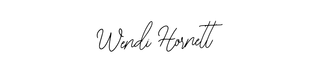 Make a beautiful signature design for name Wendi Hornett. Use this online signature maker to create a handwritten signature for free. Wendi Hornett signature style 12 images and pictures png