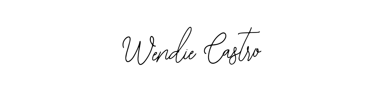 if you are searching for the best signature style for your name Wendie Castro. so please give up your signature search. here we have designed multiple signature styles  using Bearetta-2O07w. Wendie Castro signature style 12 images and pictures png