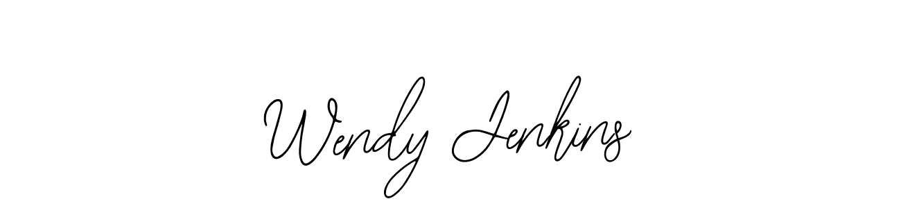 Make a beautiful signature design for name Wendy Jenkins. Use this online signature maker to create a handwritten signature for free. Wendy Jenkins signature style 12 images and pictures png